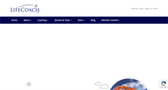 Desktop Screenshot of lifecoach.com